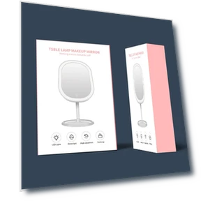 LED Makeup Mirror — Handheld, Koogeelife
