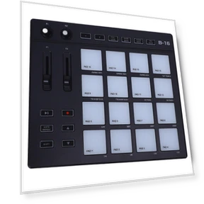 MIDI Controller with 16 Drum Pads — MIDI Control Devices, 3d printing machine