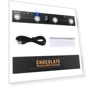 Portable MIDI Controller Footswitch — MIDI Control Devices, M-VAVE