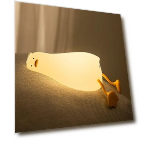 Silicone LED Night Lights in Duck Shape — Night Lights, Your Warm Home