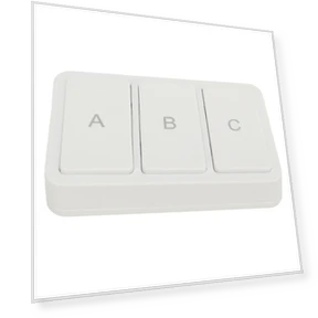 Smart Scene Remote 3 Gang — Remote Controls, DIYelecs