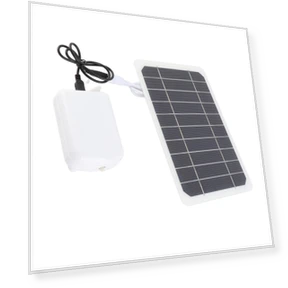 Solar Pond Aerator — Water Gardens, Fishine