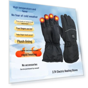 Heated Cycling Gloves with Touchscreen — Gloves & Mittens, Millioner