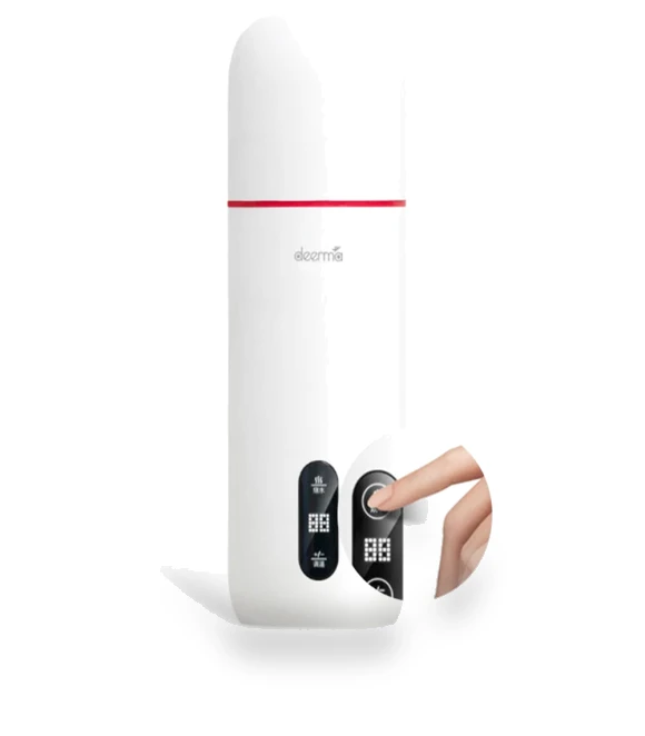 Portable Electric Kettle with Temp Display and Smart Steam Release — Kettles & Tea Machines, Deerma