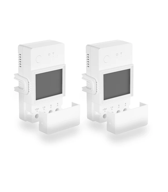 Smart Power Meter Switch with LCD Screen and App Control — Smart Home Hubs & Controllers, Sonoff