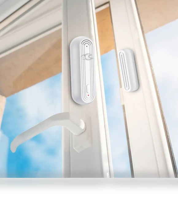 Graffiti Smart WiFi Door Magnet Wireless Door and Window Sensor — Smart Home Security, Tuya