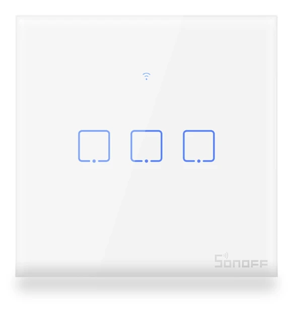 Intelligent WIFI Wall Switch with RF Remote Control — Smart Home Modules, Sonoff