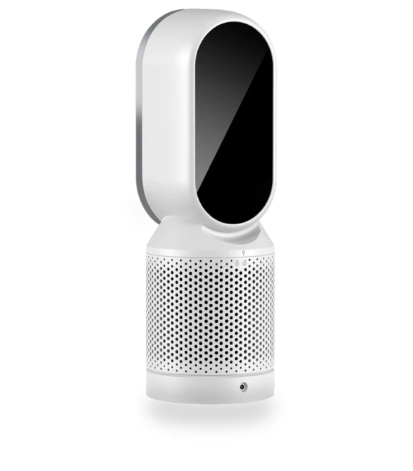 Intelligent Desktop Air Purifier with Negative Ion Technology — Air Ionizers