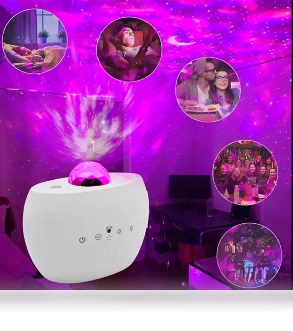 Smart Galaxy Projector Starry Light Lamp — Home Theater Projectors