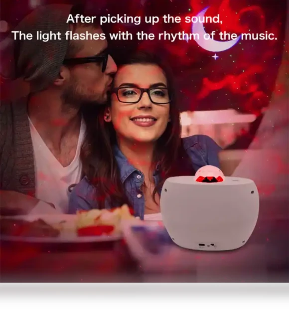 Smart Galaxy Projector Starry Light Lamp — Home Theater Projectors