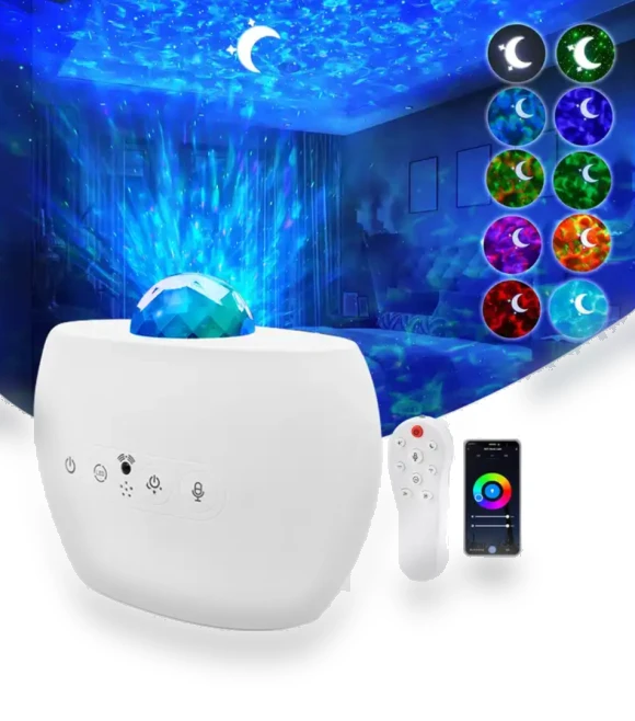 Smart Galaxy Projector Starry Light Lamp — Home Theater Projectors