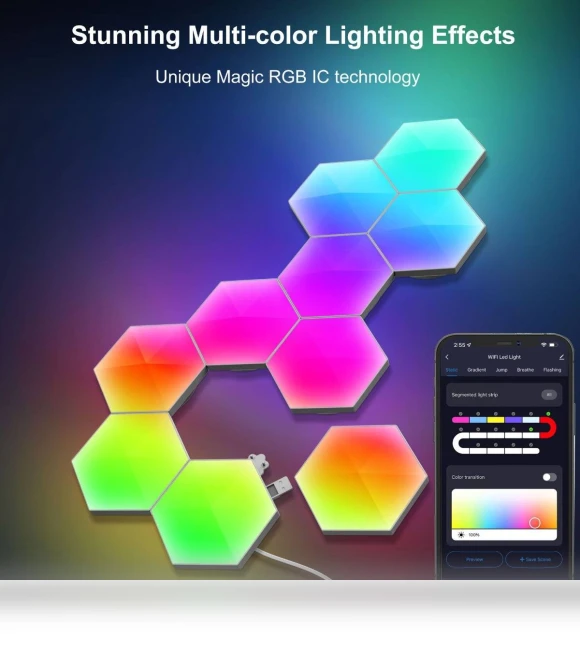 Gaming Ambient Light Smart Odd Light Board — USB Lighting Solutions, Tuya
