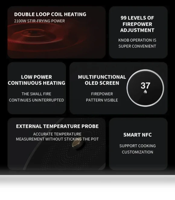 Induction Cooker with NFC and Smart Control — Microwave Ovens, Xiaomi