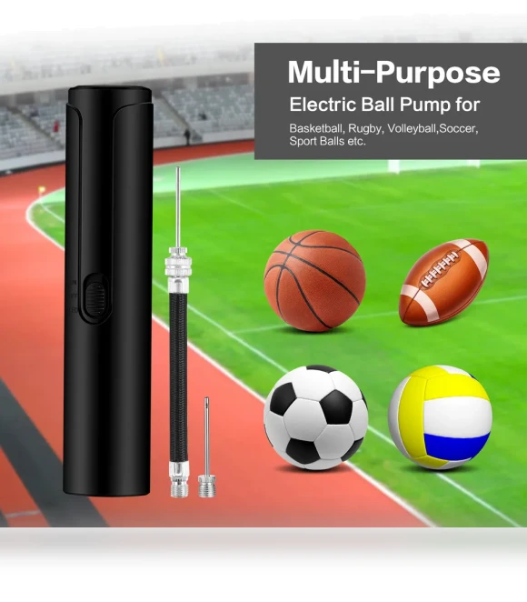 Portable Intelligent Cordless Motorized Inflator for Sports Equipment — Inflation Devices