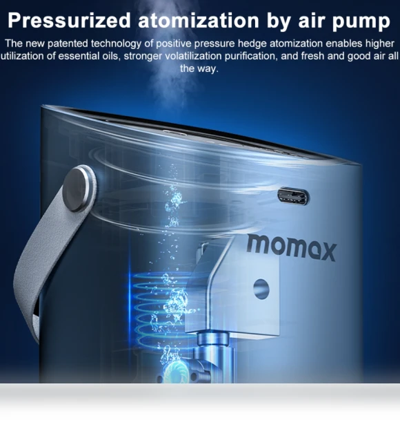 Portable Intelligent Atomizing Aromatherapy Diffuser — Diffusers, MOMIS
