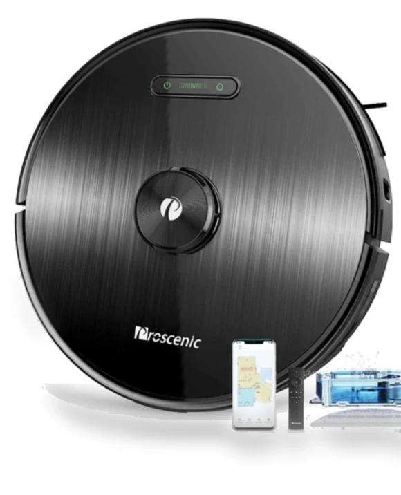 Robot Vacuum Cleaner 2 in 1 Vacuuming and Mopping with 3000Pa Strong Suction — Smart Cleaning Robots, Proscenic