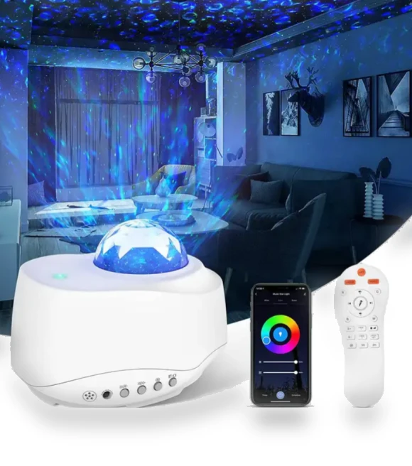 Smart WiFi Nebula Sky Star Night Light Galaxy Projector — Night Lights