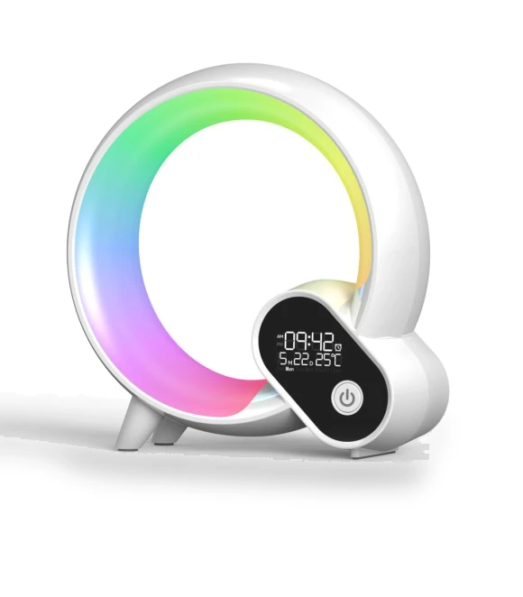 Ambient Light Simulation Sunrise Digital Alarm Clock with Bluetooth Audio — Alarms & Clocks