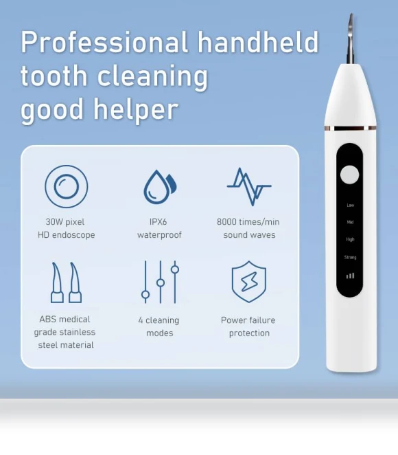 Intelligent Visual Home Dental Scaler Ultrasonic Scaler — Ultrasonic Scalers, SUNUO