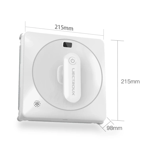 Window Cleaning Robot, 2500Pa Suction, Single Side Water Spraying, 70ml Water Tank — Smart Cleaning Robots, Liectroux