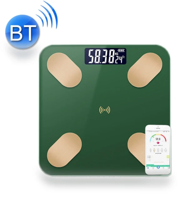 Intelligent Bluetooth Weight Scale with Body Fat Measurement — Body Composition Analysis