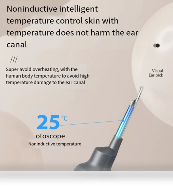 LED Electric Ear Cleaning Tool with Light — Syringes
