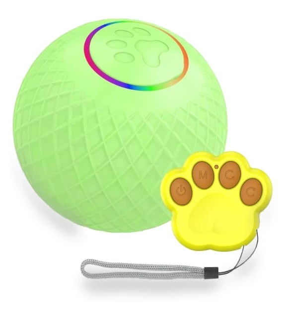 Smart Pet Cat Toy Ball Luminous Yo-Yo Remote Control — Cat Playthings, C2