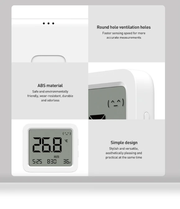 Smart Thermometer 3 - White — Home Climate Control, Xiaomi