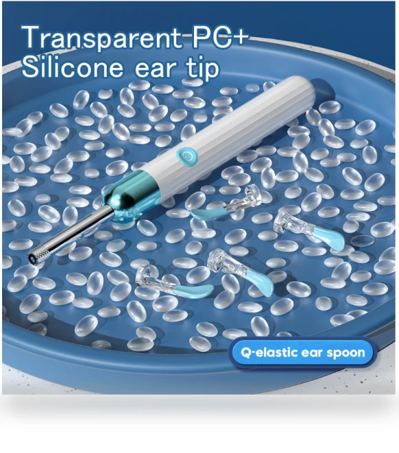 WiFi Intelligent Visual Ear Spoon Hi-Def Endoscope — Syringes, X1