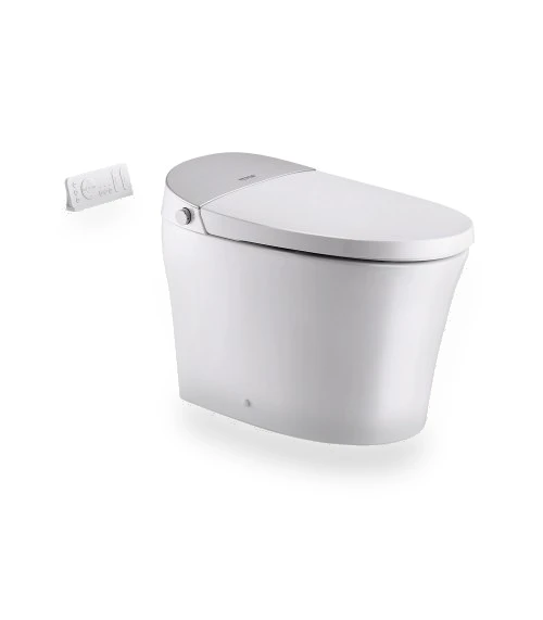 Smart Toilet with Heated Seat and Auto Freshening — Toilets, VEVOR