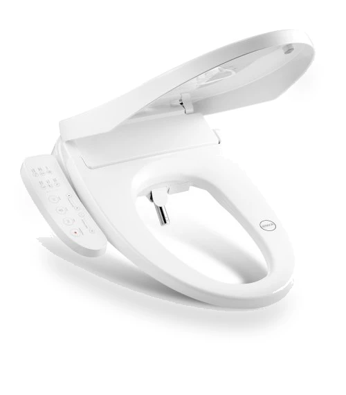 Electric Smart Heated Bidet Toilet Seat with Side Arm Control — Bathroom Essentials, VEVOR
