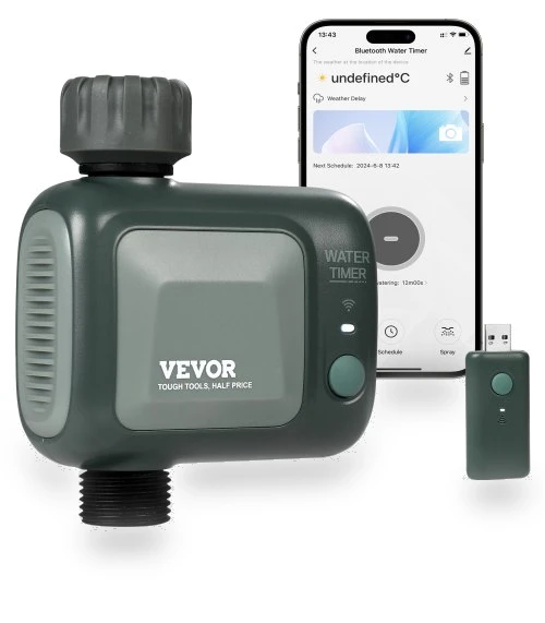 WiFi Sprinkler Timer with Voice Control — Controllers, VEVOR