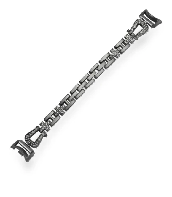 U-shaped Diamond Bracelet Metal Watch Band for Xiaomi Smart Band 9/8 — Bands, Xiaomi