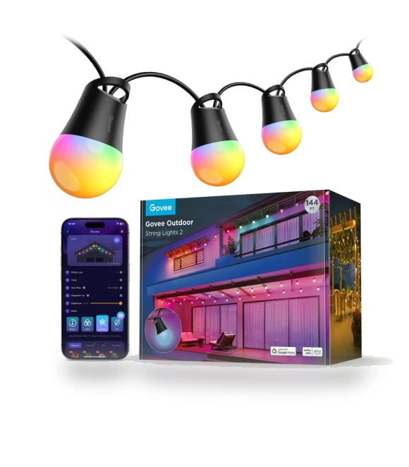 Outdoor String Lights — Garden Illumination, Govee