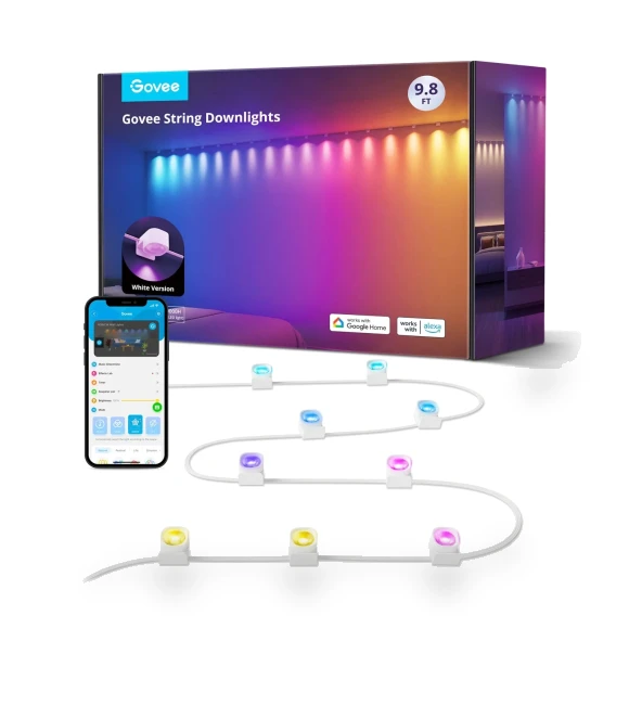 RGBIC String Downlights — String Lights, Govee