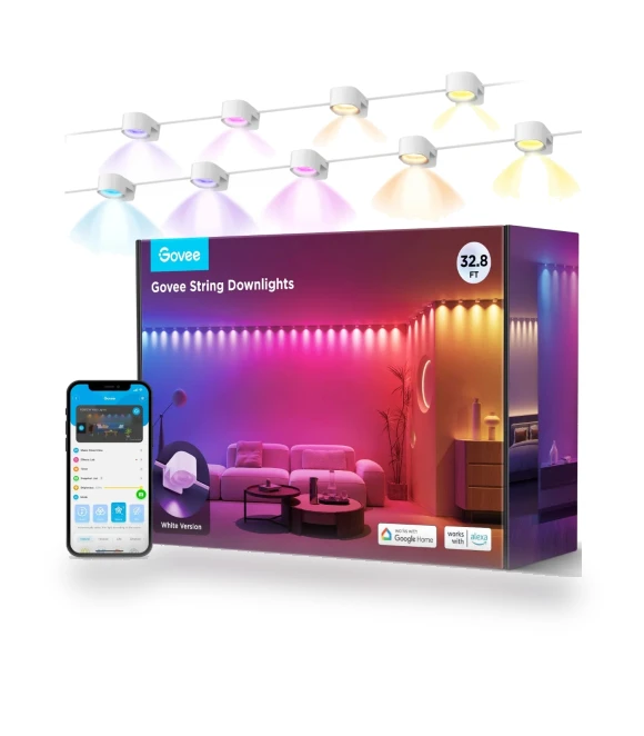 RGBIC String Downlights — String Lights, Govee