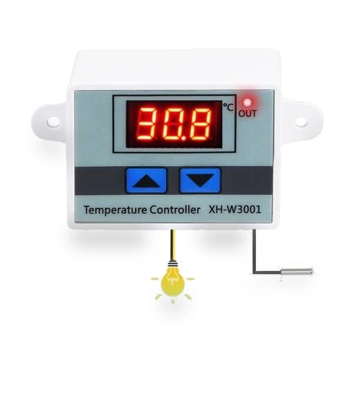 Digital LED Temperature Controller — Home Climate Control