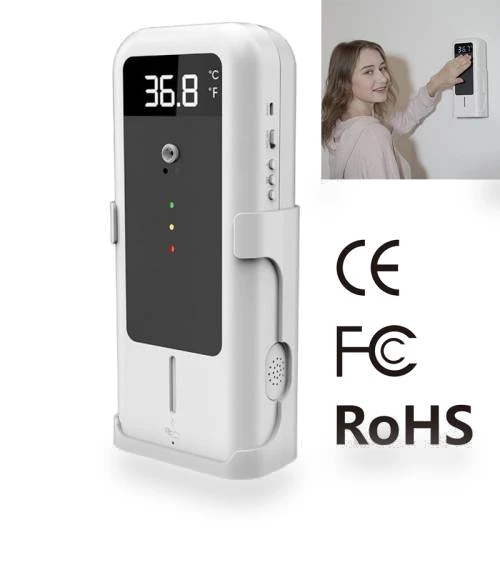Infrared Thermometer with Automatic Sterilization Dispenser — Temperature Measurement Devices
