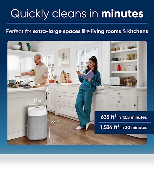 HEPASilent Smart Air Purifier for Large Rooms — Air Ionizers, BLUEAIR