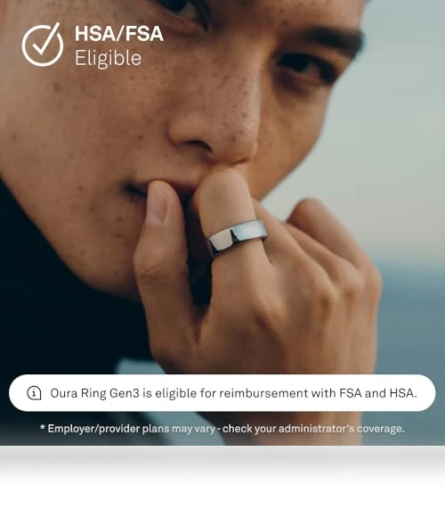 Oura Ring Gen3 Horizon - Smart Ring with Sleep Tracking — Smart Rings, Oura