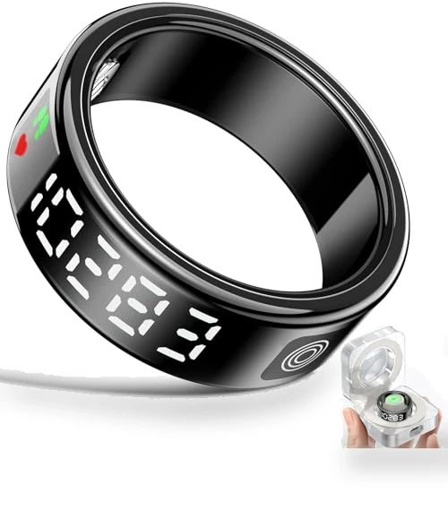 Smart Ring Health Tracker with LED Display — Smart Rings, Gwenland