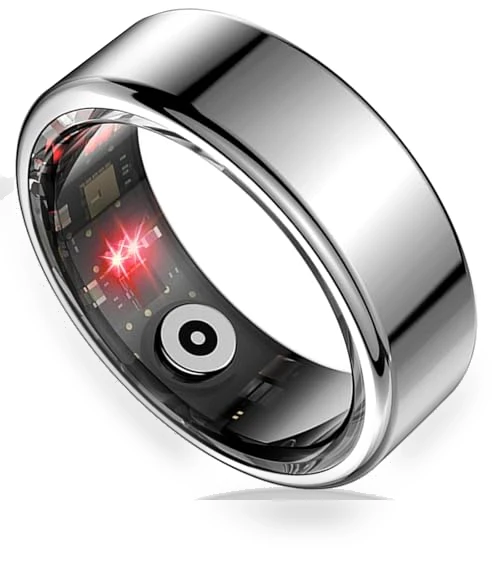 Smart Ring Health Tracker with Heart Rate and Blood Oxygen Monitoring — Smart Rings, Kuxlagz