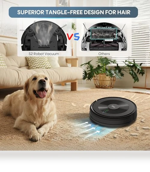Robot Vacuum and Mop Combo with Alexa/APP Control — Smart Cleaning Robots, AZQQ