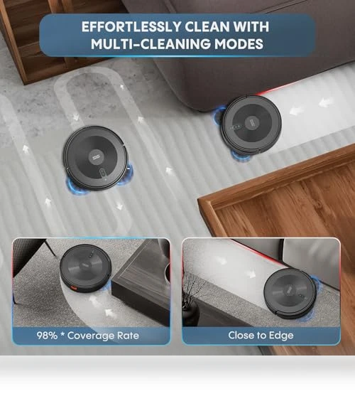 Robot Vacuum and Mop Combo with Alexa/APP Control — Smart Cleaning Robots, AZQQ