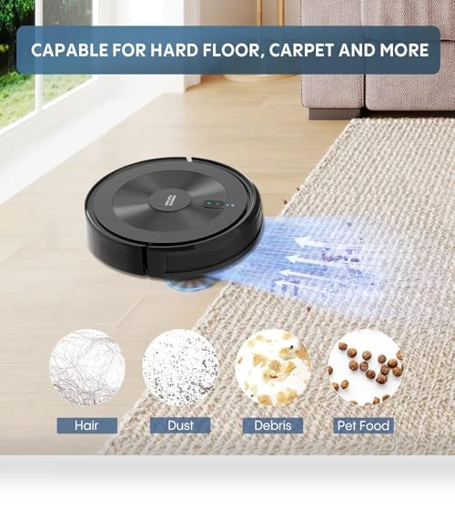 Robot Vacuum and Mop Combo with Alexa/APP Control — Smart Cleaning Robots, AZQQ