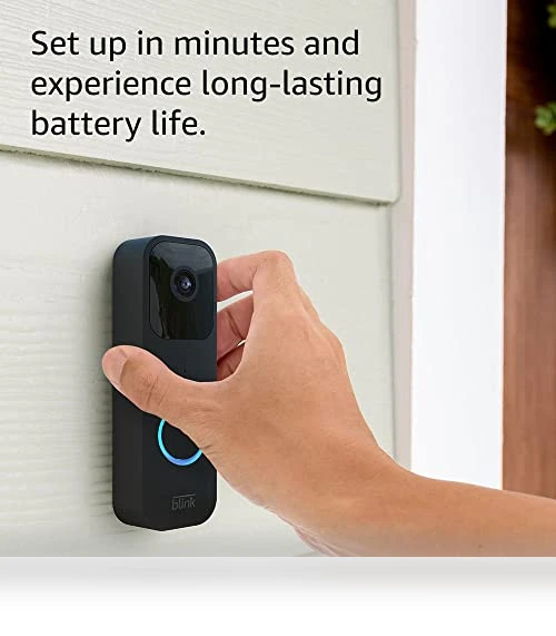 Video Doorbell with Two-way Audio, HD Video, Motion Alerts — Kits, Blink