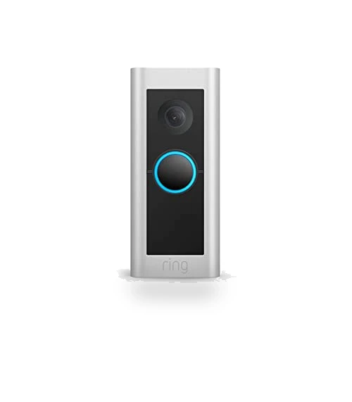 Wired Video Doorbell Pro with Two-Way Talk and Motion Detection — Smart Home Security, Ring