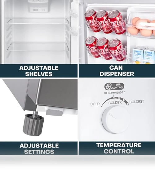 11.6 Cu.Ft. Double Door Refrigerator with Top Freezer — Cooling Solutions, Upstreman