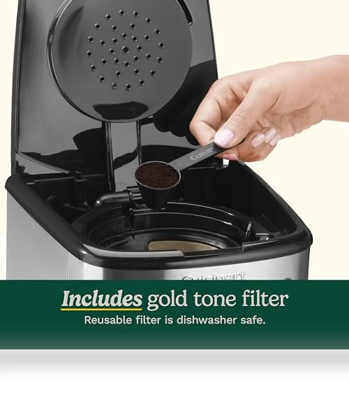 14-Cup Programmable Coffee Maker with Glass Carafe — Coffee & Espresso Combos, Cuisinart