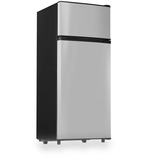 4.5 Cu.Ft Mini Fridge with Freezer, 2 Doors, Adjustable Shelves — Mini Fridges, Manastin